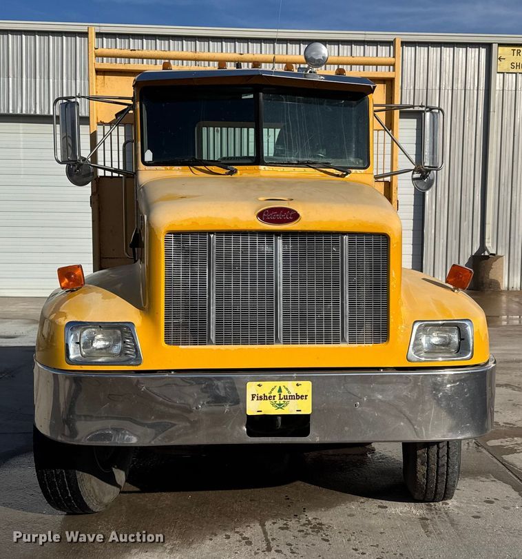 image for item ET4446 2004 Peterbilt 330 dump flatbed truck