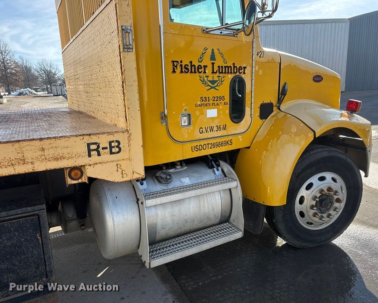 image for item ET4446 2004 Peterbilt 330 dump flatbed truck