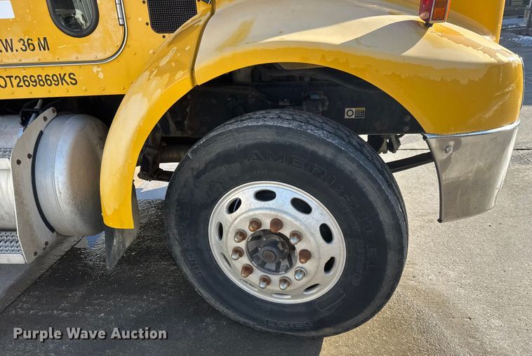 image for item ET4446 2004 Peterbilt 330 dump flatbed truck