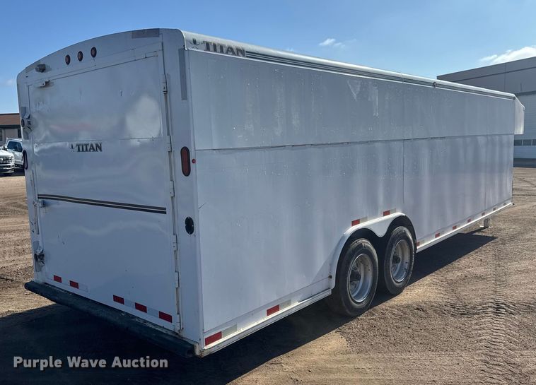 image for item ET4456 2017 Titan HR7097 enclosed cargo trailer