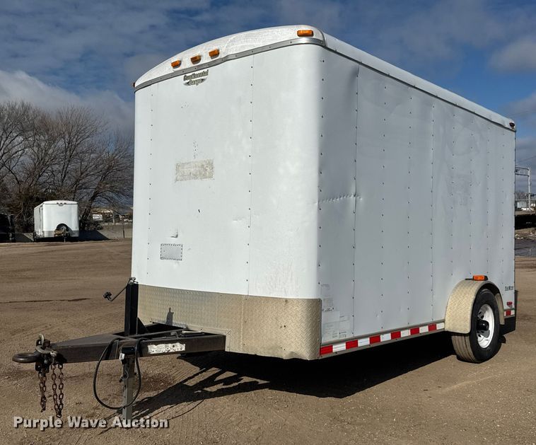 image for item ET4457 2013 Continental TXTW14SA enclosed cargo trailer