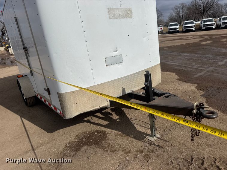 image for item ET4457 2013 Continental TXTW14SA enclosed cargo trailer