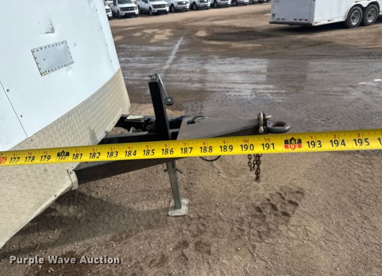 image for item ET4457 2013 Continental TXTW14SA enclosed cargo trailer