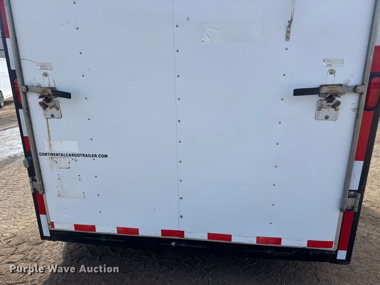 image for item ET4457 2013 Continental TXTW14SA enclosed cargo trailer