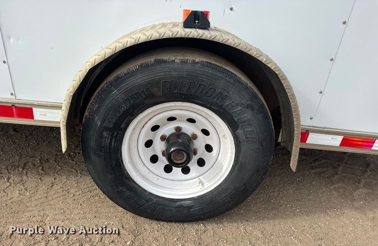 image for item ET4457 2013 Continental TXTW14SA enclosed cargo trailer