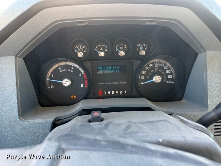 image for item ET4485 2012 Ford F450 Super Duty XL utility / service truck