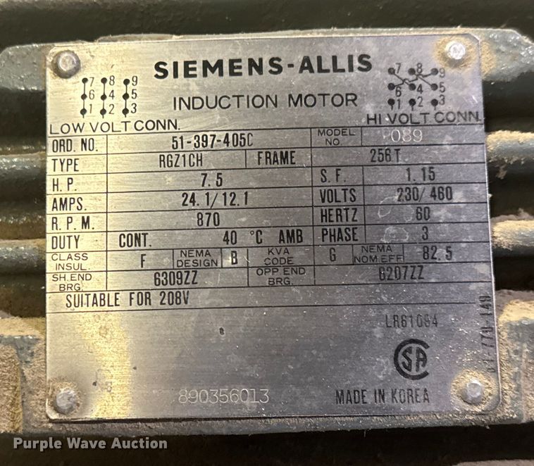 image for item ET4493 (6) electric motors