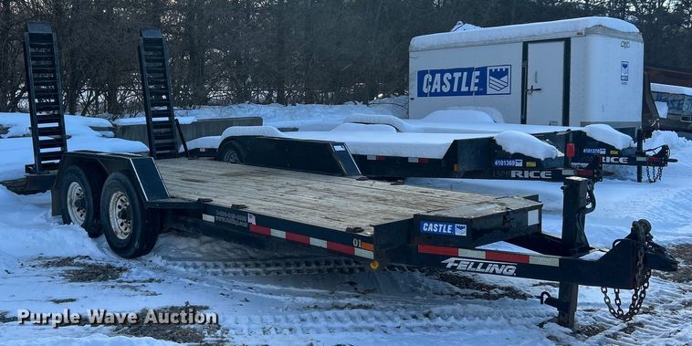image for item ET6923 2015 Felling utility trailer