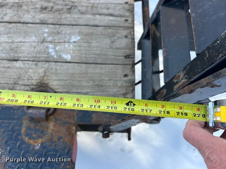 image for item ET6923 2015 Felling utility trailer