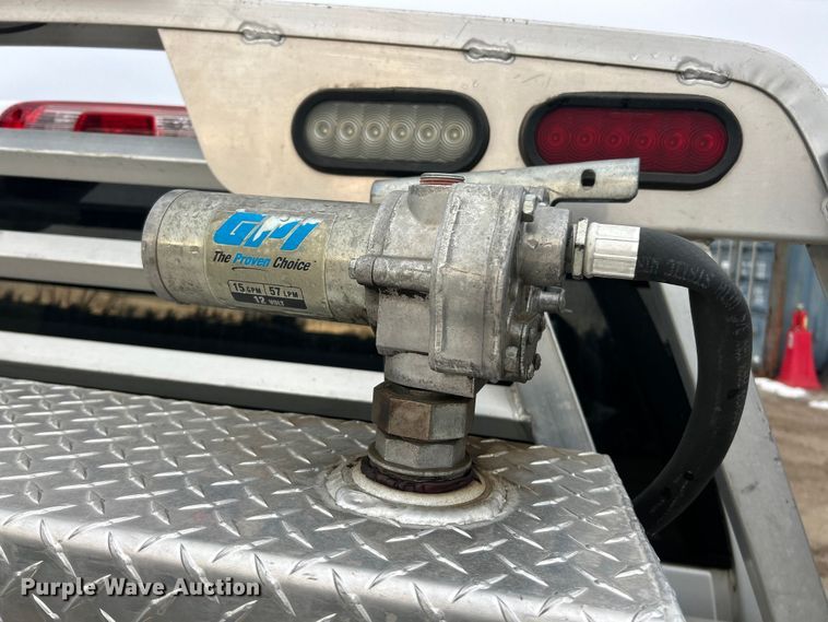 image for item ET6953 2018 Chevrolet Silverado 3500HD Crew Cab dump flatbed pickup truck