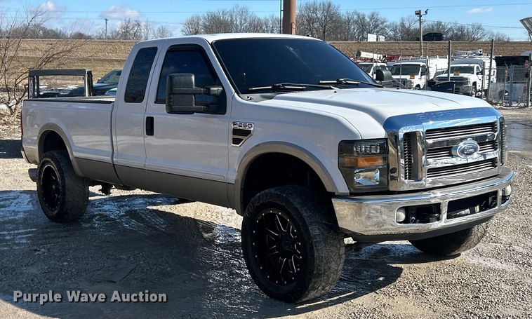 image for item ET6960 2008 Ford F250 Super Duty Ext. Cab pickup truck