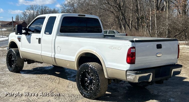 image for item ET6960 2008 Ford F250 Super Duty Ext. Cab pickup truck