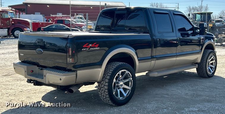 image for item ET6985 2008 Ford F250 Super Duty Crew Cab pickup truck