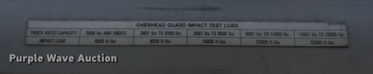 image for item EU0271 2018 UniCarriers PF110YLP forklift