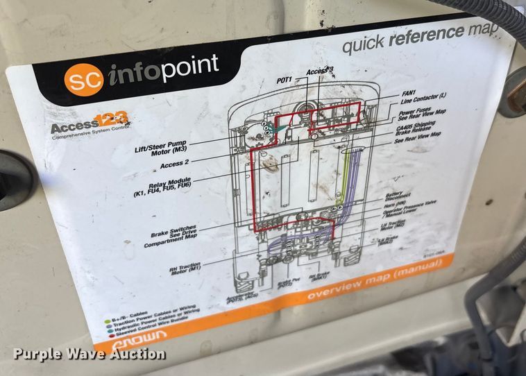 image for item EU0276 2017 Crown SC5225-35 forklift