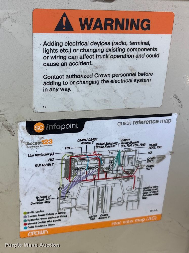 image for item EU0276 2017 Crown SC5225-35 forklift