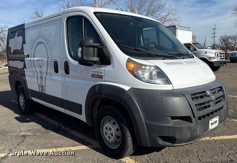 image for item EU4100 2014 RAM  Promaster 1500 delivery van