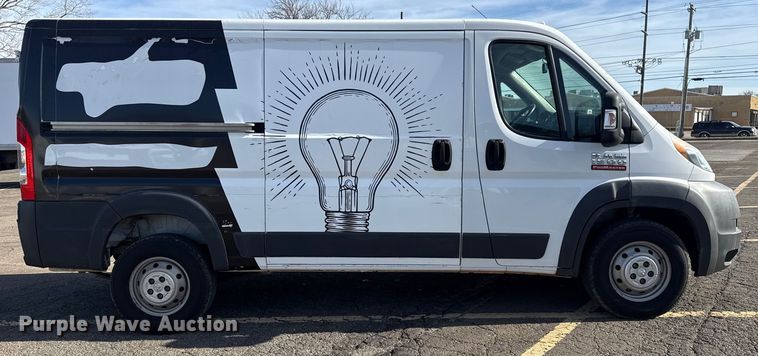 image for item EU4100 2014 RAM  Promaster 1500 delivery van