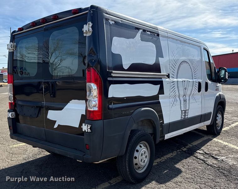 image for item EU4100 2014 RAM  Promaster 1500 delivery van