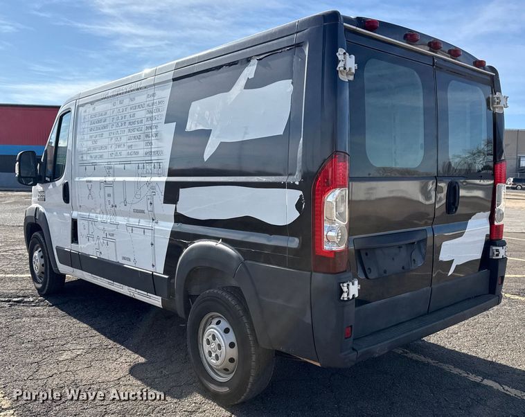 image for item EU4100 2014 RAM  Promaster 1500 delivery van