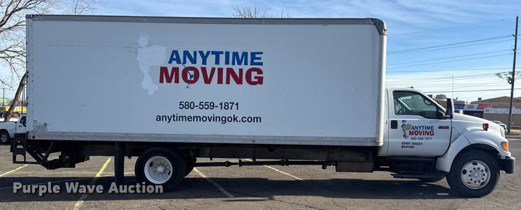 image for item EU4102 2007 Ford F650 Super Duty box truck