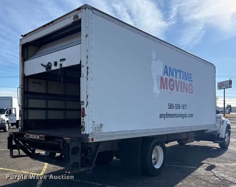 image for item EU4102 2007 Ford F650 Super Duty box truck