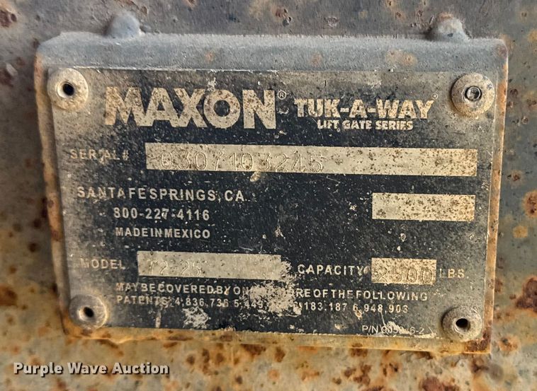 image for item EU4102 2007 Ford F650 Super Duty box truck