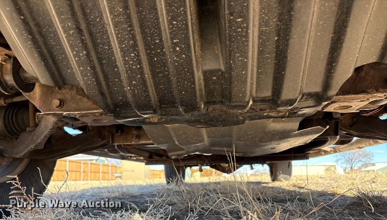 image for item EU4844 2005 GMC Sierra Crew Cab flatbed pickup truck