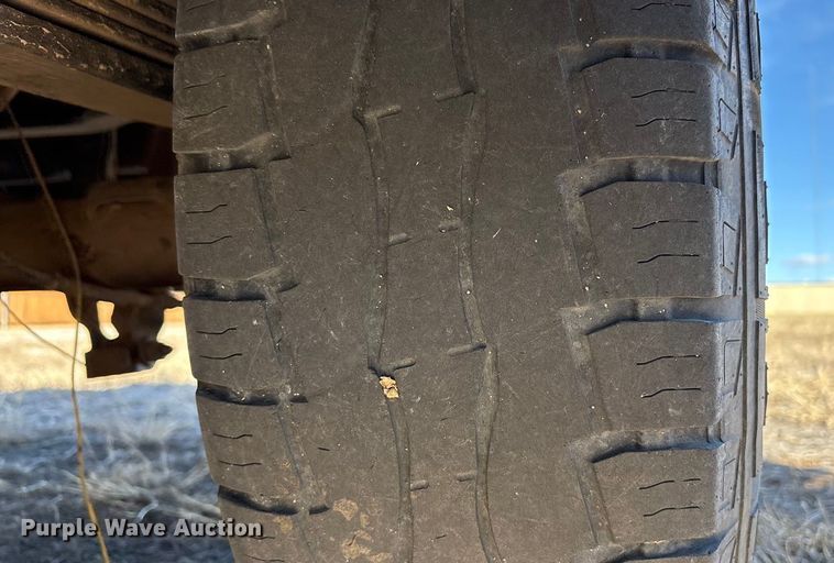 image for item EU4844 2005 GMC Sierra Crew Cab flatbed pickup truck