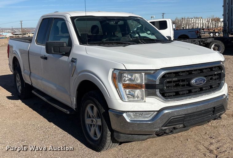 image for item EU4849 2021 Ford F150 Ext. Cab pickup truck