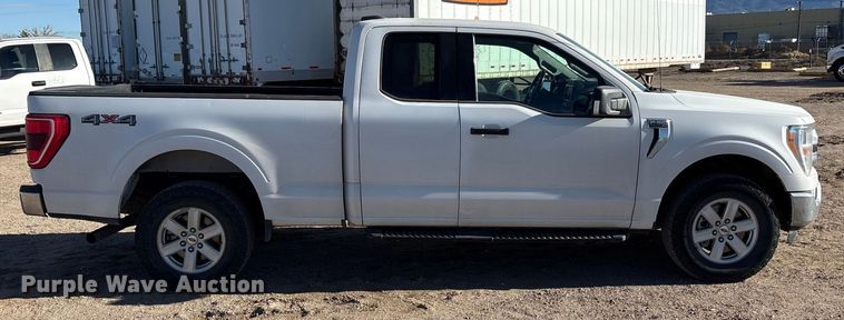 image for item EU4849 2021 Ford F150 Ext. Cab pickup truck
