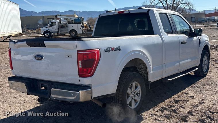 image for item EU4849 2021 Ford F150 Ext. Cab pickup truck