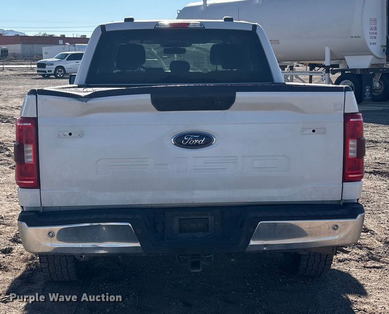 image for item EU4849 2021 Ford F150 Ext. Cab pickup truck