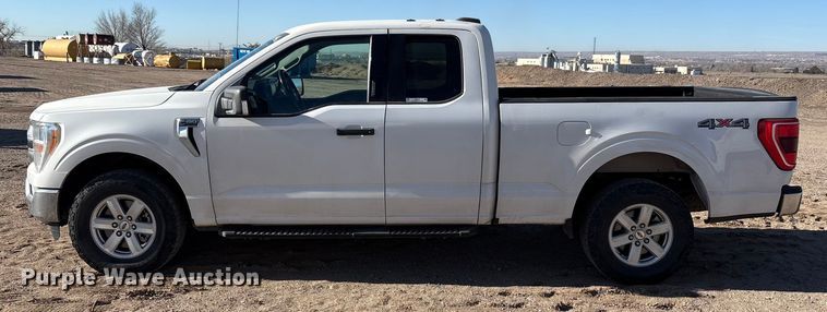 image for item EU4849 2021 Ford F150 Ext. Cab pickup truck
