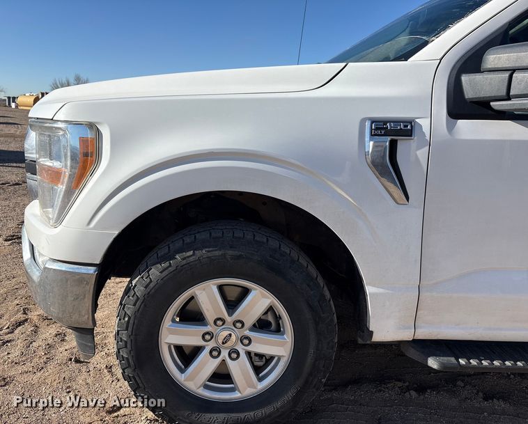 image for item EU4849 2021 Ford F150 Ext. Cab pickup truck