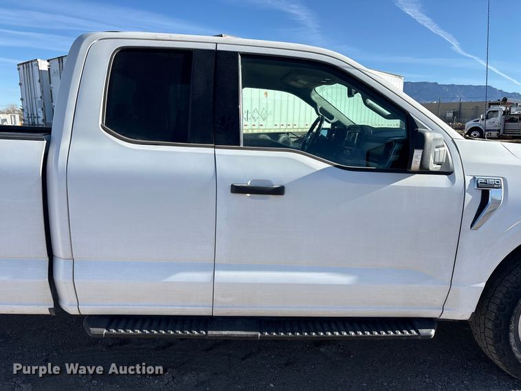 image for item EU4849 2021 Ford F150 Ext. Cab pickup truck