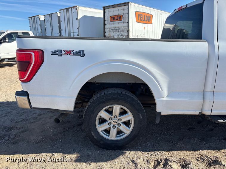 image for item EU4849 2021 Ford F150 Ext. Cab pickup truck