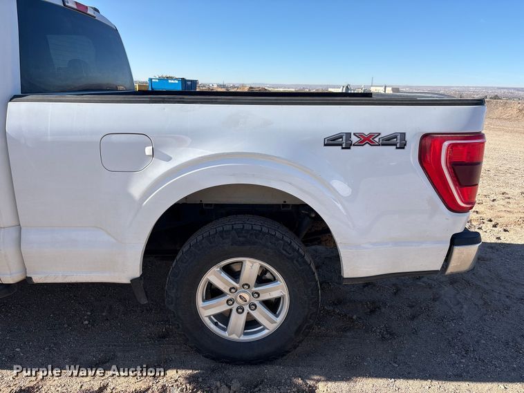 image for item EU4849 2021 Ford F150 Ext. Cab pickup truck