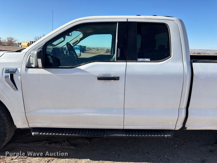 image for item EU4849 2021 Ford F150 Ext. Cab pickup truck