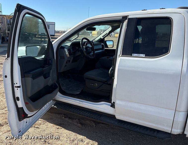 image for item EU4849 2021 Ford F150 Ext. Cab pickup truck