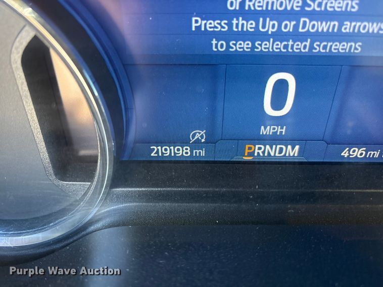 image for item EU4849 2021 Ford F150 Ext. Cab pickup truck