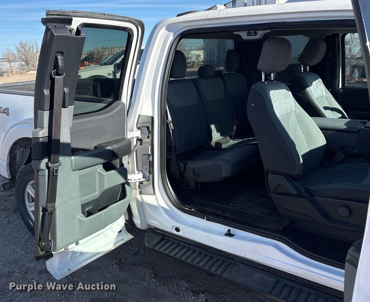 image for item EU4849 2021 Ford F150 Ext. Cab pickup truck