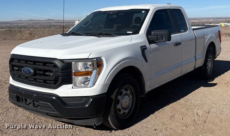 image for item EU4850 2022 Ford F150 Ext. Cab pickup truck