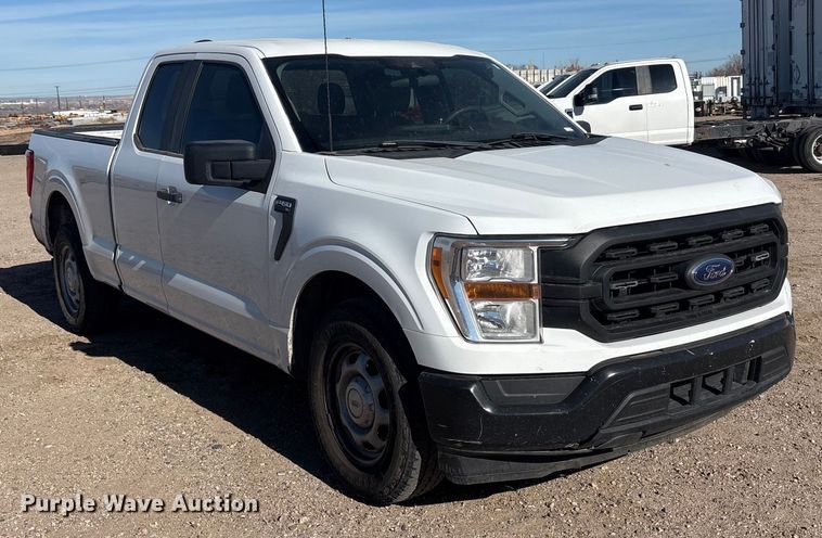 image for item EU4850 2022 Ford F150 Ext. Cab pickup truck