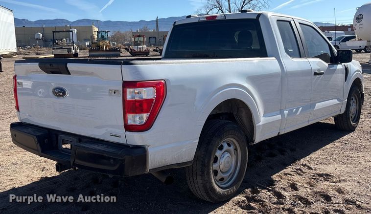 image for item EU4850 2022 Ford F150 Ext. Cab pickup truck