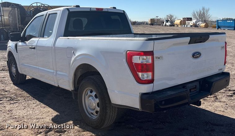 image for item EU4850 2022 Ford F150 Ext. Cab pickup truck
