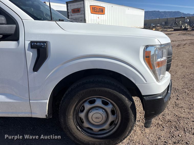 image for item EU4850 2022 Ford F150 Ext. Cab pickup truck