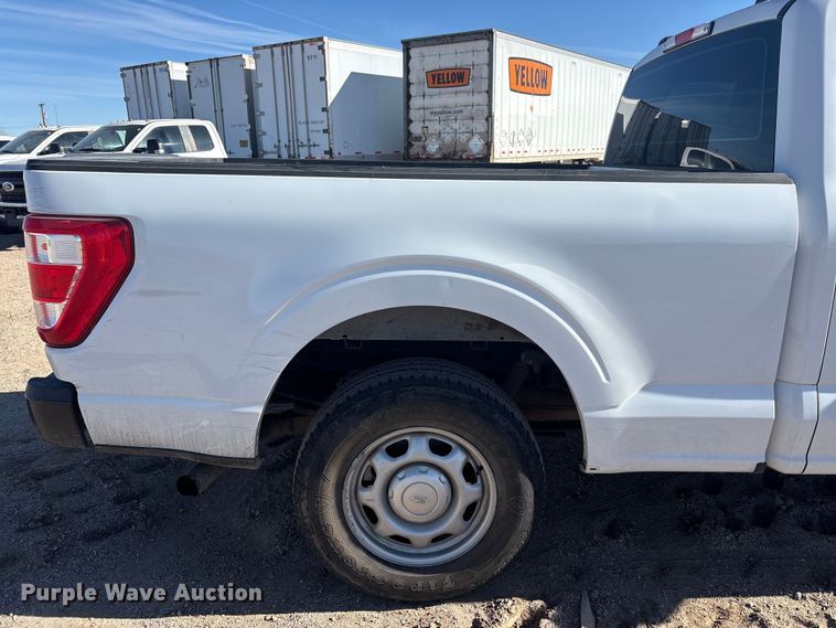 image for item EU4850 2022 Ford F150 Ext. Cab pickup truck