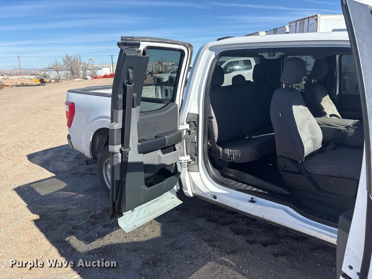 image for item EU4850 2022 Ford F150 Ext. Cab pickup truck