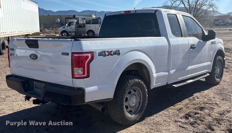 image for item EU4851 2017 Ford F150 Ext. Cab pickup truck